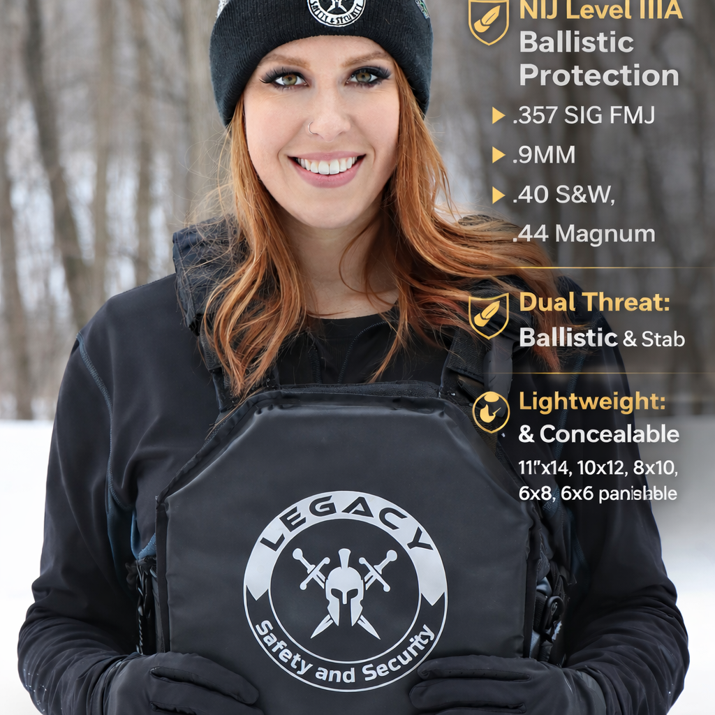 Level IIIA Soft Armor Panel | Lightweight NIJ Protection | Legacy