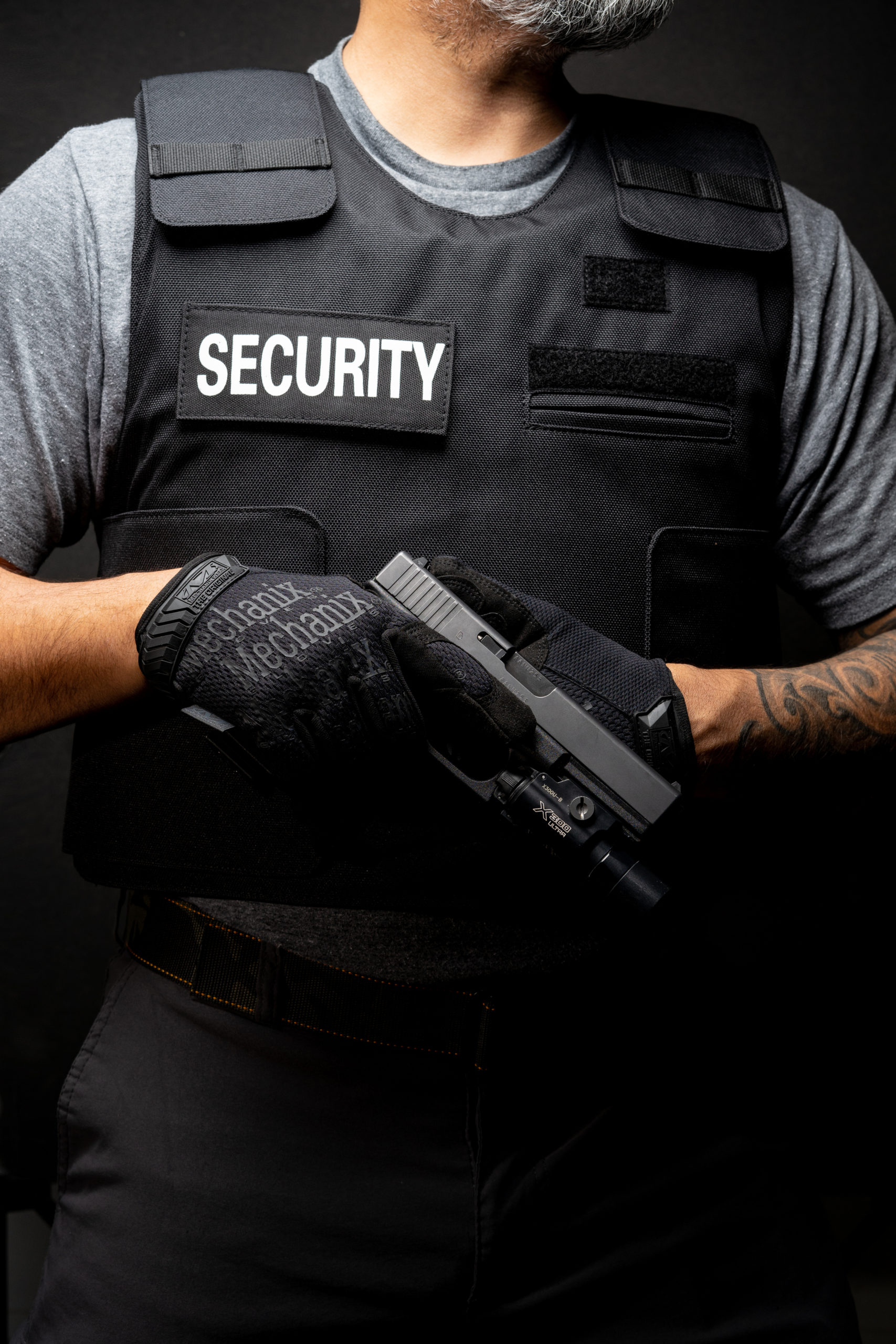 Level IIIA Security Vest For Professionals Lightweight Armor