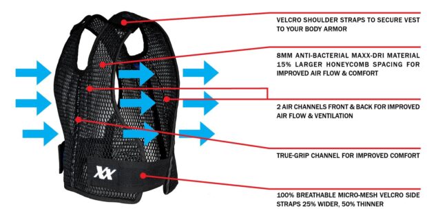 Maxx-Dri Vest 4.0 - Body Armor Ventilation | Legacy Safety and