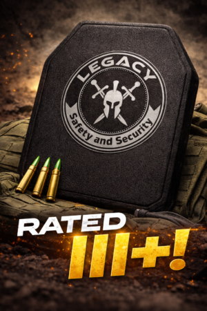 4.2lb LEVEL III+ 10x12 Stand-Alone Multi-Hit Plate - Various Sizes Available