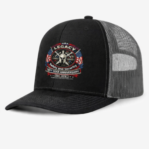 Legacy Safety & Security 10 Year Anniversary Trucker Hat
